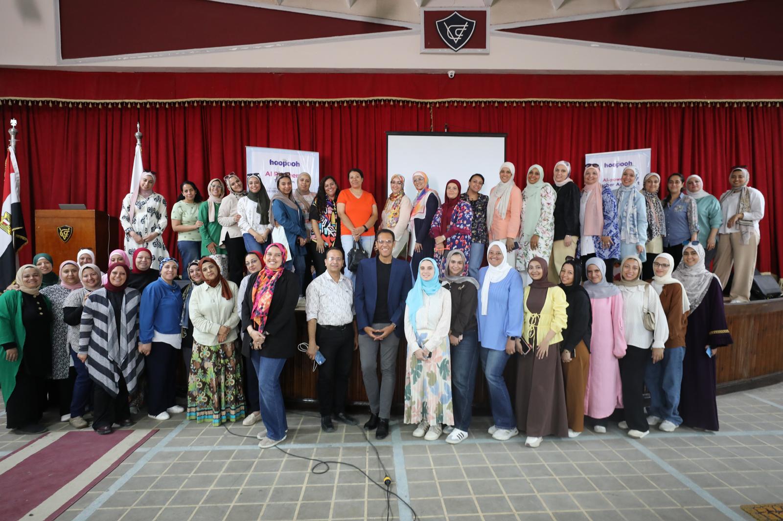The Victory College cohort in Maadi, Cairo.